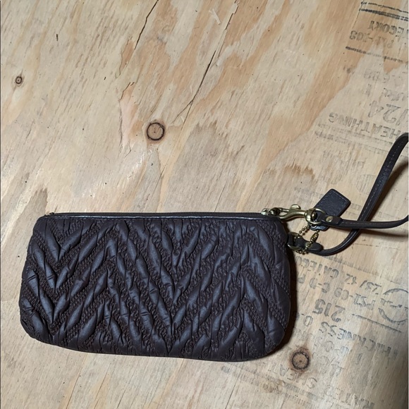 Brown Coach wallet - Picture 2 of 2